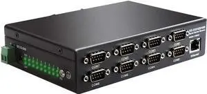 JAENFONG  8 Ports RS232 RS485 RS422 to Ethernet TCP/IP Converter Multiple Serial Device Server Switch Modbus Gateway