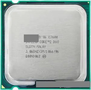CPU c 2 Duo E7600 Socket LGA 775 CPU Processor (3.0 GHz/3 M/1066 GHz)