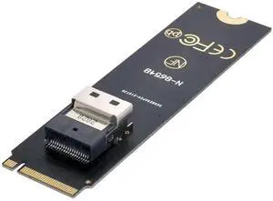 JAENFONG  Slimline SFF-8654 to M.2 NGFF M-Key Adapter for PCIe x4 NVMe NGFF SSD