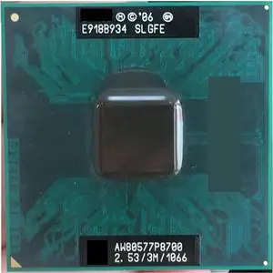 CPU CPU Laptop c 2 Duo P8700 CPU Processor 3M Cache/ 2.53GHz /1066/Dual-Core Laptop Processor for