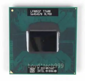 Fit forIntel Core 2 Duo T7600 CPU Dual-Core 2.33GHz 4MB 667 MHz Socket M CPU Processor