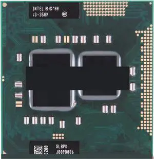 CPU c I3 350M 2.26GHz I3-350M Dual-Core Processor PGA988 Mobile CPU Laptop Processor Processing Unit