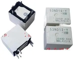 1pcs/lot Relay:53ND10-Y-HW 53ND12-Y-HW 6pins 10V-12V Automotive Relay(53ND12-Y-HW)