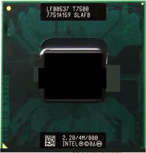 c Duo T7500 CPU (4M Cache,2.2GHz,800MHz FSB),Dual-Core Laptop Processor for 965 Chipset
