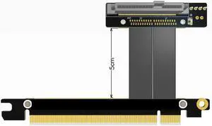 JAENFONG 32G/BPS U.2 Interface U2 to PCI-E 3.0 x16 SFF-8639 NVMe Pcie Solid State Extension Data Cable Gen3.0 Cable (10cm,R37SL) JAENFONG 32G/BPS U.2 Interface U2 to PCI-E 3.0 x16 SFF-8639 NVMe Pcie Solid State Extension Data Cable Gen3.0 Cable (10cm,R37SL)