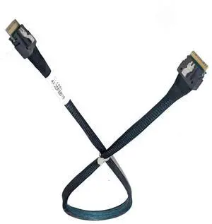 JAENFONG SlimSAS 8X to SlimSAS 8X,SFF-8654 74pin to SFF-8654 74pin Cable 70CM