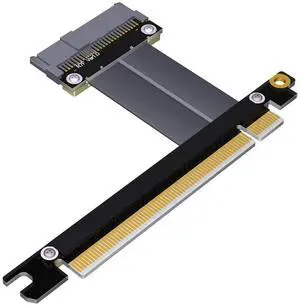 JAENFONG 32G/BPS U.2 Interface U2 to PCI-E 3.0 x16 SFF-8639 NVMe Pcie Solid State Extension Data Cable Gen3.0 Cable (35cm,R37SF) JAENFONG 32G/BPS U.2 Interface U2 to PCI-E 3.0 x16 SFF-8639 NVMe Pcie Solid State Extension Data Cable Gen3.0 Cable (35cm,R37SF)