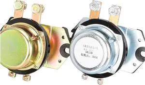 1 Pcs Electromagnetic Power Main Switch DK138/238 Battery 100A300A12V24V Relay(300A 24V Large Silver Contacts)