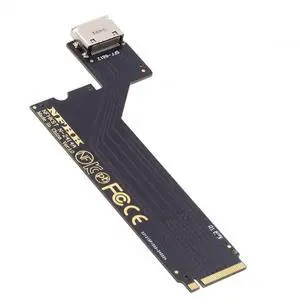 JAENFONG Card PCI-E 4.0 M.2 M-Key to Oculink SFF-8612 SFF-8611 Host Adapter for 2024 ThinkBook 14+ AMD8845 External Graphics Card & SSD JAENFONG Card PCI-E 4.0 M.2 M-Key to Oculink SFF-8612 SFF-8611 Host Adapter for 2024 ThinkBook 14+ AMD8845 External Graphics Card & SSD