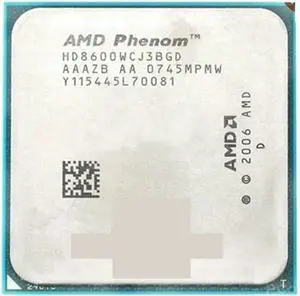 A ph X3 8600 2.3GHz Three c CPU Processor HD8600WCJ3BGD / HD860BWCJ3BGD Socket AM2+ A ph X3 8600 2.3GHz Three c CPU Processor HD8600WCJ3BGD / HD860BWCJ3BGD Socket AM2+