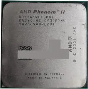 CPU A ph X2 545 3.0GHz Dual-Core CPU Processor X2 545 HDX545WFK2DGM HDX545WFK2DGI 80W Soket AM3 938pin Processing Unit
