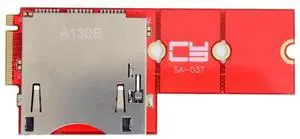 JAENFONG NVMe NGFF M.2 M-Key Mainboard to CF Express Extension Adapter M2 M-Key for CFE Type-B Support R5 Z6 Z7 Memory Card
