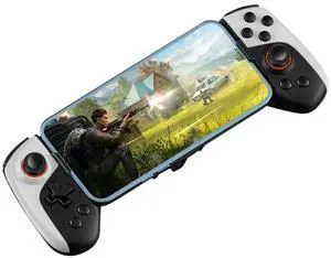 JAENFONG 2 in 1 Mobile Phone Controller Type C Cooling Cell Phone Gamepad Joystick Dual Joystick for Android Phone Switch PC