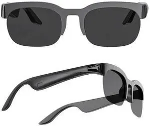 JAENFONG Glasses with AI Translator Hands-Free Music & Calls BT Sunglasses UV Protection Audio Glasses for Men and Women