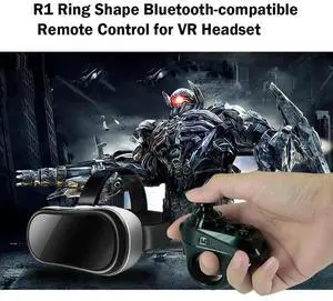 JAENFONG R1 Bluetooth-compatible VR Remote Controller Ring Shape for iOS Android Phone VR Headset