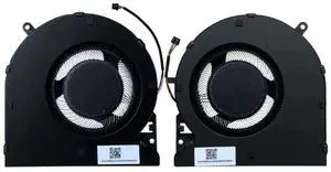 JAENFONG CPU+GPU Cooling Fan Replacement for R.azer Blade 15 2021 Edition RZ09-0367 Series DFS5K123043635 DFS5K121144645 FNDX FNDY