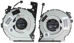 JAENFONG CPU+GPU Cooling Fan for HP Pavilion 15-cx Series (L20335-001 L20334-001)