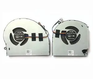 JAENFONG CPU+GPU Cooling Fan Replacement for D.ell Alienware 17 R4 R5 P31E Series MG75090V1-C060-S9A MG75090V1-C070-S9A ALW17C 0K2PKV 04RFW1