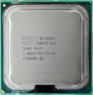 CPU E6850 Socket LGA 775 CPU Processor (3.0 GHz/4 M/1333 GHz)