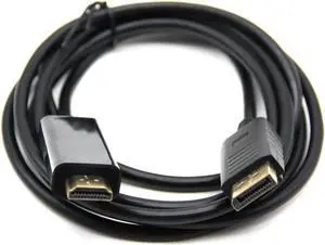 JAENFONG  1.8M DisplayPort to HDMI-compatible Cable 1080P Display Port DP Cable for Laptop to HDTV Projector