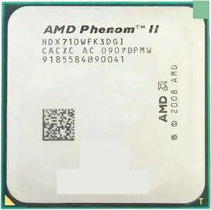 A ph II X3 710 2.6 GHz Triple-Core CPU Processor HDX710WFK3DGI Socket AM3