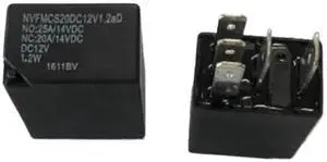 2PCS Motor Relay NVFMCS20DC12V1.2aD NVFMCS20DC12V1.5aR 12V 5PIN(NVFMCS20DC12V1.2aD)