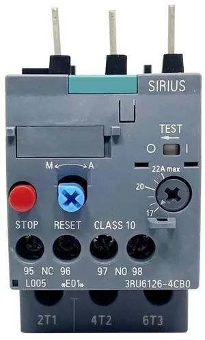 Thermal Relay 3RU6126 Motor Overload and overheat Protector 3RU1126 3RU2126((3RU6126-4AB0) 11-16A)((3RU6126-4AB0) 11-16A)