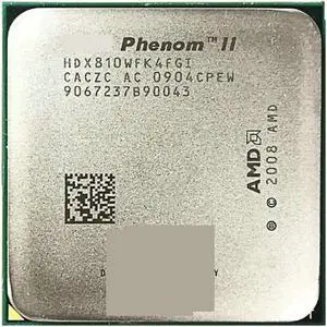 A ph II X4 810 2.6 GHz Quad-Core Quad-Thread CPU Processor HDX810WFK4FGI Socket AM3
