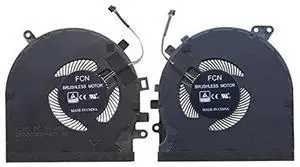 JAENFONG New Replacement CPU+GPU Cooling Fan for Spirit Blade 15 GTX1060 RZ09-027 RZ09-0270 RZ09-03009E97 RZ09-0300 RZ09-0328 RZ09-03287E72-R3U1 Series DFS501105PR0T DFS5K121142621