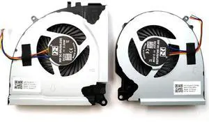 JAENFONG New CPU+GPU Cooling Fan Replacement for D.ELL 15-7000 15-7557 15-7559 Inspiron 5576 5577 7557 7559 Series DFS201105000T FGLQ DFS2001053P0T FGLP 04X5CY 0RJX6N