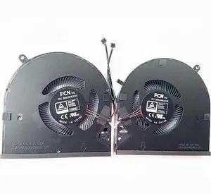 New CPU+GPU Cooling Fan Replacement for R.azer Blade 15 Advanced 2021 RZ09-0409 RZ09-0409BE RZ09-0409CE RZ09-0409AE RZ09-0409A RZ09-0409B RZ09-0409C RZ09-0409J RZ09-0409K 0409AED3 0409KWD3 0409BFA3