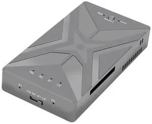 JAENFONG Dual NVME M.2 NGFF M-Key to USB-C Type-C Raid0 Raid1 JOBD Big Enclosure 20Gbps with Fan Raid0 Hyper Adapter