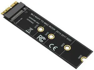 JAENFONG M Key M.2 to 12+16Pin Interface Adapter Card Compatible with Mac-Book Air 2013 2014 2015 2017 A1465 A1466 Pro A1398 A1502 A1419 2230-2280 SSD