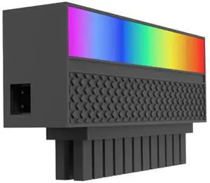 JAENFONG 9 LED Power Supply Connector 5V 3-pin ARGB Power Supply Cable Connectors Aura Sync PC Mounting Accessories for
