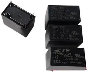 1pcs Relay T77V1D10-05 12 24 5V 12V 24V 4pins 10A(T77V1D10-24) 1pcs Relay T77V1D10-05 12 24 5V 12V 24V 4pins 10A(T77V1D10-24)