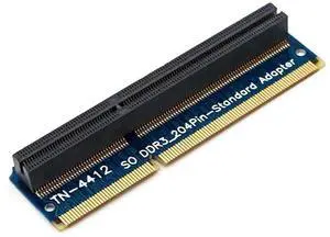 JAENFONG  204PIN DDR3 Memory Test Protection Adapter TN4413/TN4412 for RVS/STD 204Pin Slot Notebook PC (STD)