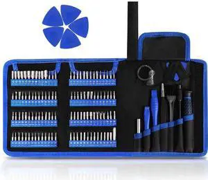 JAENFONG 126 in 1 Precision Screwdriver Set with 111 Bits Magnetic Driver Kit Professional Electronics Repair Tool Kit Compatible For Repair Computer, PC, MacBook, Laptop, Tablet, iPhone, Xbox
