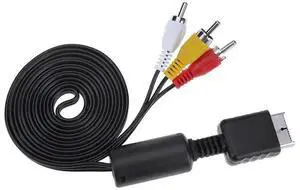 JAENFONG Audio Video AV Cable Cord Wire 1 to 3 RCA TV Lead for for PS1 PS2 for PS3 Console Cable TV Game Accessories