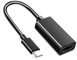 JAENFONG Type C to HDMI-compatible Cable USB C Converter HD 4K USB 3.1 Cable Adapter for HDTV MacBook Laptop PC JAENFONG Type C to HDMI-compatible Cable USB C Converter HD 4K USB 3.1 Cable Adapter for HDTV MacBook Laptop PC