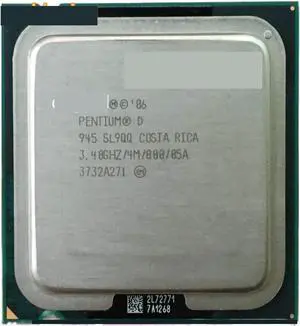 I P PD945 Processor (3.40 GHz/4M /800 MHz) Desktop LGA775 PD 945 D 945 CPU Gratis Pengiriman