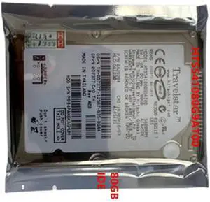 HDD for 80GB 2.5" IDE 8MB 5400RPM 9.5MM for Internal Hard Disk for Notebook HDD for HTS541080G9AT00