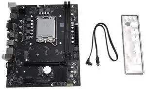 JAENFONG H610S4 M4 Desktop Computer Motherboard DDR4 Memory LGA1700 CPU I5 12400F/12100 RTL8111G/H 1000mbps LAN