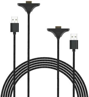 JAENFONG For NS2 Portable Charger Cable Magnetic Connect Joypad Controller Charger Dual Charging Braided Charger Cable Gaming Accessories