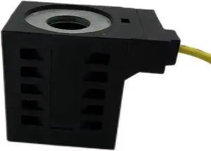 Lead Connector Cartridge Valve Coil HC-S3-13-T Inner Diameter 13mm H 37.3mm (Size : 24V)