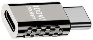 JAENFONG 20Gbps USB4 Type C Male to Female Straight Connector 100W Power Data 8K Video Adapter for USB4.0 JAENFONG 20Gbps USB4 Type C Male to Female Straight Connector 100W Power Data 8K Video Adapter for USB4.0