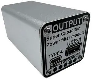 JAENFONG For Raspberry Pifara Capacitor Filter 5V Type C Input/Output Multifunctional Portable Convenient Power Filter Spare Parts
