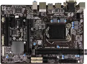 Pc Motherboard Fit forGigabyte GA-B85M-HD3 Desktop Motherboard LGA 1150 DDR3 32GB Support Core I3i5i7 CPUs PCI-E 3.0 Micro-ATX Placa-mãe