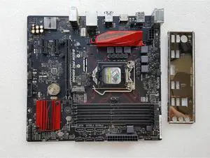 Motherboard Fit forASUS B150M PRO Gaming forIntel LGA 1151 with I/O Back Plate Shield