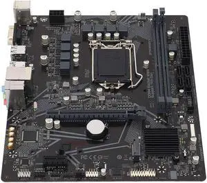 H510M S 2 Motherboard, LGA 1200 for 11th / 10th Gen Core CPUs, 64GB DDR4, PCI E 4.0, M.2 Interface, VGA Output, 1GbE LAN, 7.1 Audio, M ATX