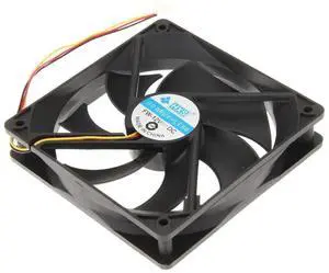 JAENFONG 120mm PC Computer Case Cooling Fan 12V 3Pin Portable Computer Case Cooler 1300RPM PC CPU Cooling Cooler Fan Radiator Fan for PC